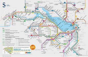 Reiseplanung mit dem Streckennetz der S-Bahn Bodensee