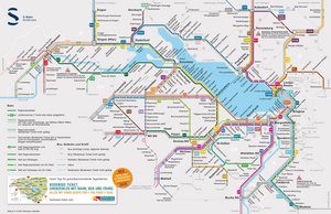 Reiseplanung mit dem Streckennetz der S-Bahn Bodensee